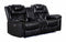 Alexa Black 3 Piece Reclining Living Room Set