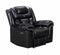 Alexa Black 3 Piece Reclining Living Room Set