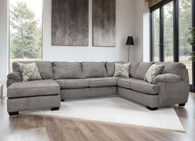 BRENTWOOD GRAY SECTIONAL