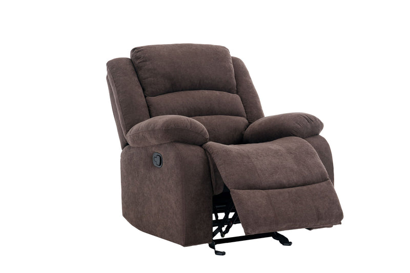 Dynamo Chocolate 3-Piece Reclining Living Room Set