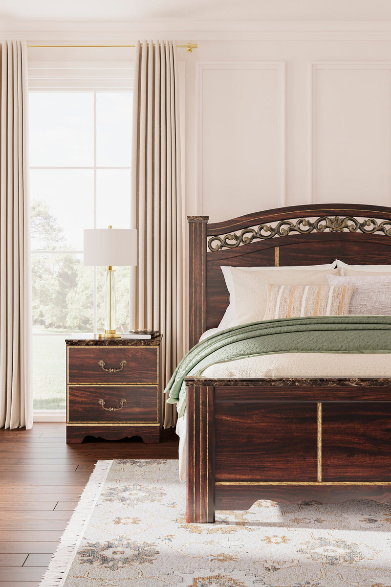 Majestic Brown King Bedroom Set