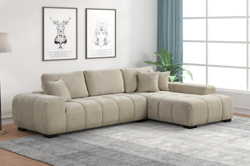 Manhattan Beige Modern Sectional