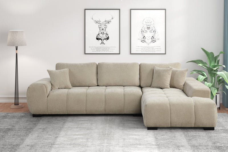 Manhattan Beige Modern Sectional