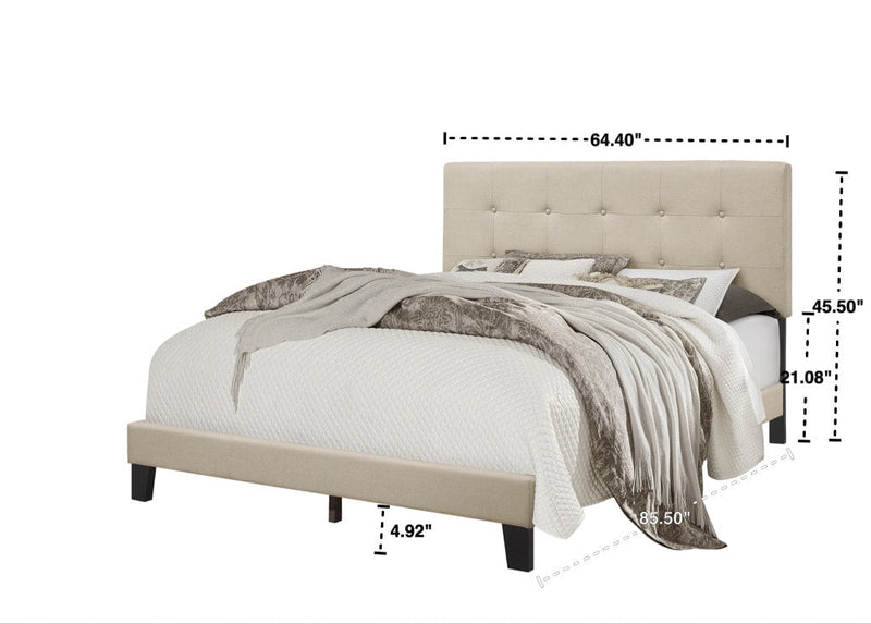 Mist Grove Platform Queen Bed