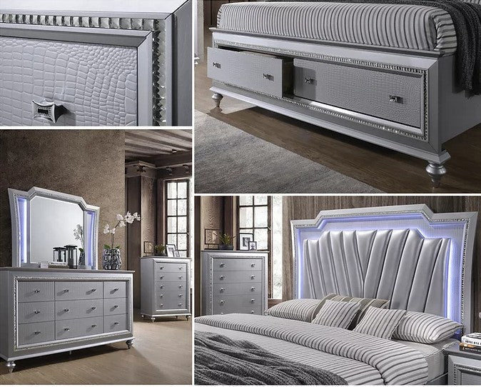 B710 Star LED Platform Bedroom Set