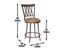 Sedona 24″ Counter Stool, Swivel