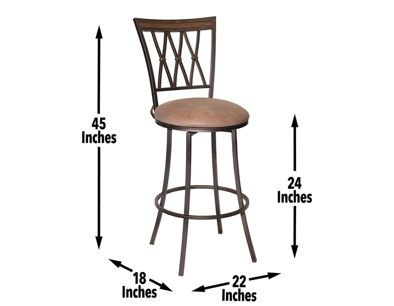 Sedona 30″ Bar Stool, Swivel