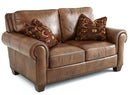 Silverado Leather 4-Piece Living Room Set (Sofa, Loveseat, Chair & Ottoman)