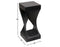 Solana Solid Wood Accent Table, Black Finish