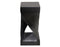 Solana Solid Wood Accent Table, Black Finish