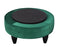 Sophia Swivel Accent Chair, Green Velvet