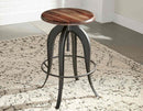 Sparrow 30-inch Round Crank Table