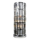 Column Nickel Table Lamp