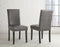 Verano Gray Side Chairs, Set of 2