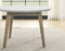 Vida 48″ Round White Marble Dining Table