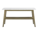 Vida Marble Top Sofa Table