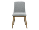 Vida Upholstered Side Chair, Gray