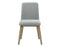 Vida Upholstered Side Chair, Gray