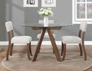 Wade 48-inch Round Glass-Top Dining Table