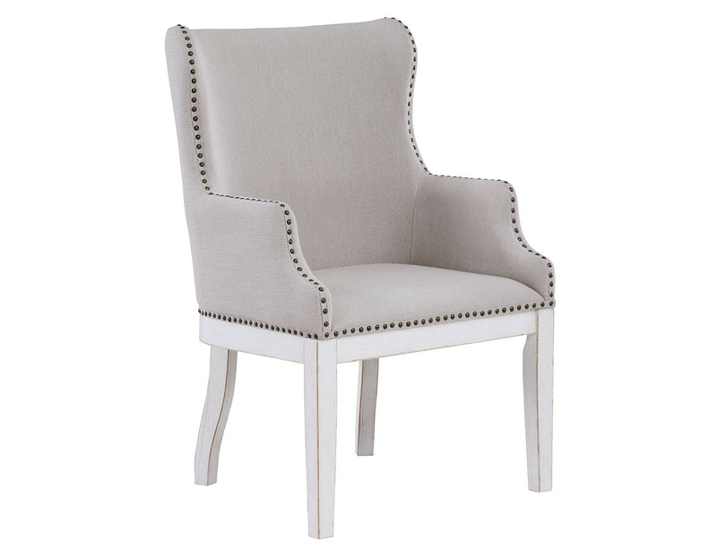 Warren Arm Chair, White