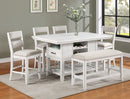 Wendy White Counter Height Dining Bench