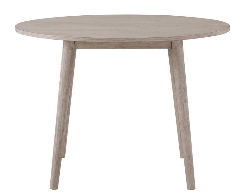 Willow 42″ Round Dining Table, Tan