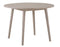 Willow 42″ Round Dining Table, Tan