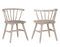 Willow Solid Wood Dining Chair, Tan