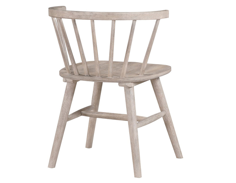 Willow Solid Wood Dining Chair, Tan