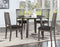 Yorktown 5-Pack Dining Set, Gray(Table & 4 Side Chairs)