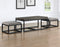 Yukon Rectangular Nesting Coffee Table with 2 Stools