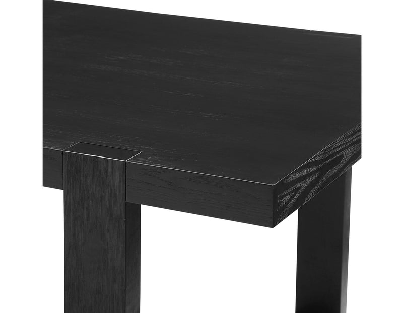 Yves 95-inch Dining Table with 18″ leaf