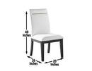 Yves Performance Chair – White, Set of 2